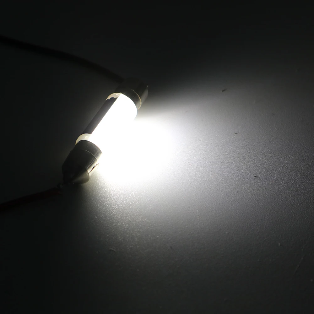 YSY 2шт белый Canbus безошибочное стекло 31 мм 36 39 41 3smd 3030 светодиодный светильник для