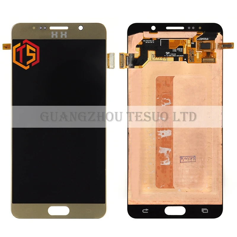 Guarantee 100% Promotion Lcd With Touch Screen Digitizer Assembly 1pc HH For Samsung Galaxy Note 5 N9200 N920T N920A N920I N920G | Мобильные
