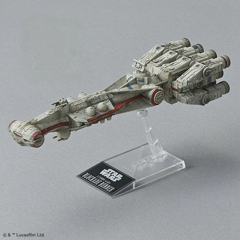 Bandai Звездные войны автомобиль 1/1000 Блокадный бегун и 1/350 Сокол набор фигурка Brinquedos куклы