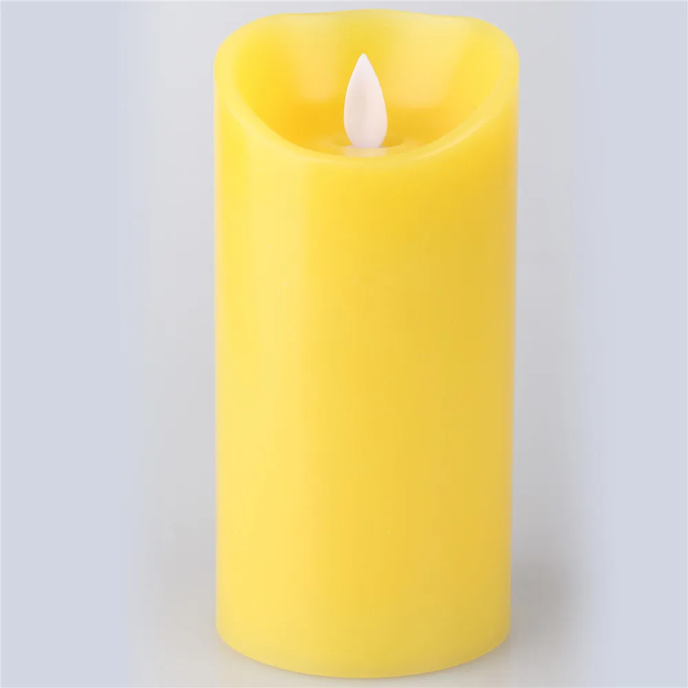 1 шт. светодиодные беспламенные Свечи на батарейках мерцающие свечи для