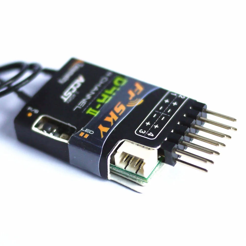 FrSky D4R II 4 канальный приемник w данных Порты и разъёмы CPPM RSSI (Ш/телеметрии) для RC