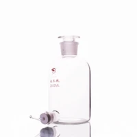 laboratory aspirator bottle 2500mlhigh borosilicate water bottle colorlesswith rubber plug faucet distilled water bottle