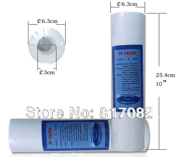 Бесплатная доставка 2 шт. 5 фильтров для системы обратного осмоса фильтр осадка 10
