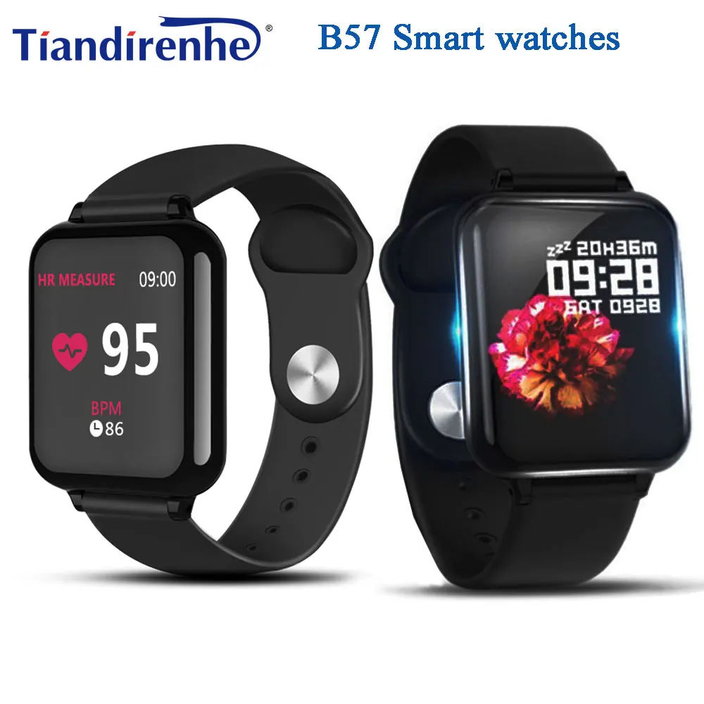B57 умные часы водонепроницаемые спортивные для iphone телефон Smartwatch монитор