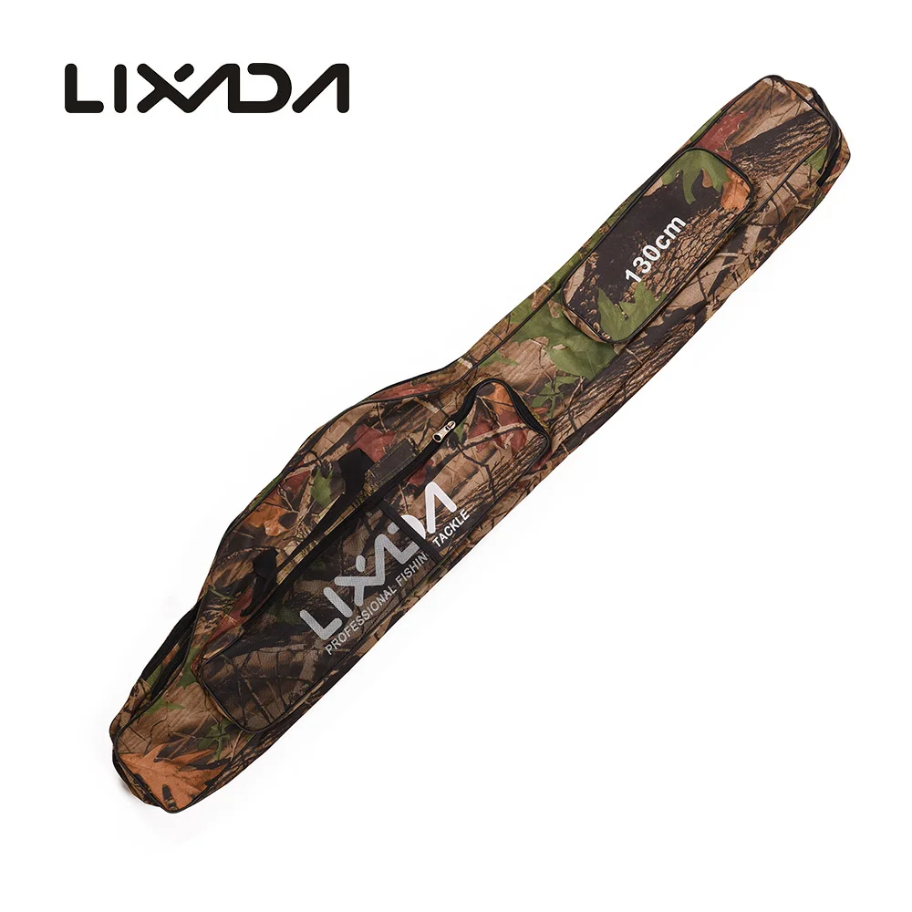 Yellow cam 1 130 cm Сумка для рыбалки Lixada, переноска для удочки Oxford, сумка для хранения рыболовных удочек, чехол, органайзер для рыболовных снастей 130/150 см, Pesca - Цвет: Yellow cam 1 130 cm