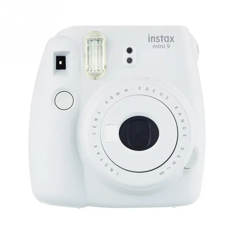 Белый Фотокамера моментальной печати Fujifilm Instax Mini 9 с зеркалом для селфи Instax Mini для камеры Fuji Fujifilm Instax Mini 9 режим Hi-Key - Цвет: Белый