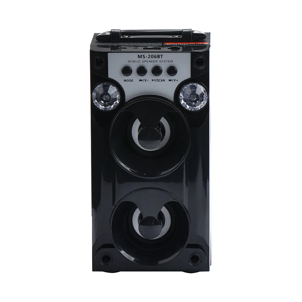 Mosunx Открытый Bluetooth беспроводной портативный динамик супер бас с USB/TF/AUX/FM радио для