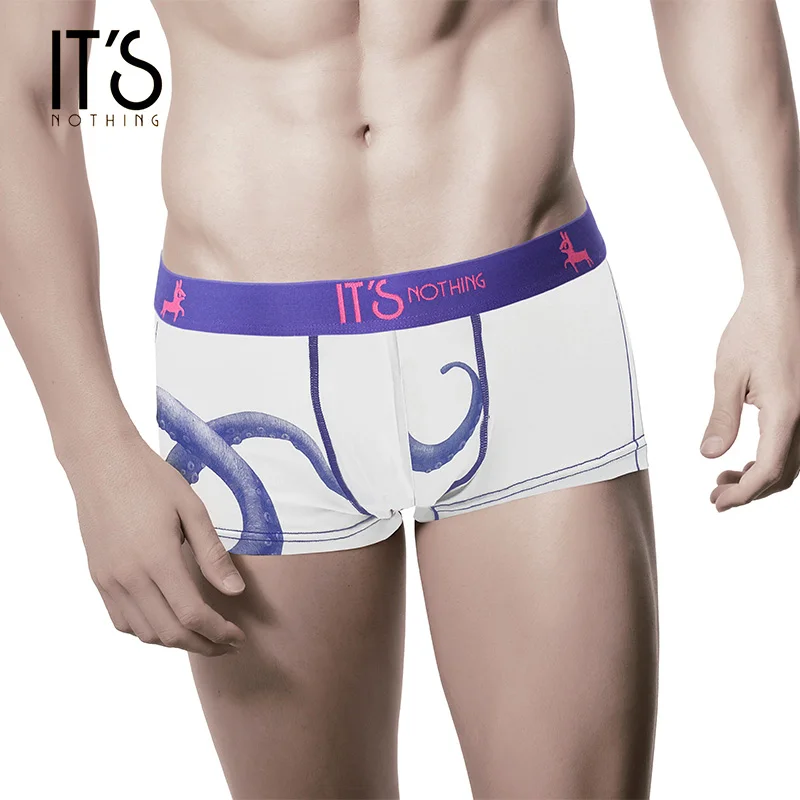It NOTHING 3 шт./компл. новое классическое Мужское нижнее белье боксер сексуальное