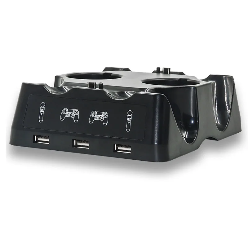 Зарядная Станция для PS Move Motion и PS4 контроллеров Playstation 4 Slim Pro зарядная подставка