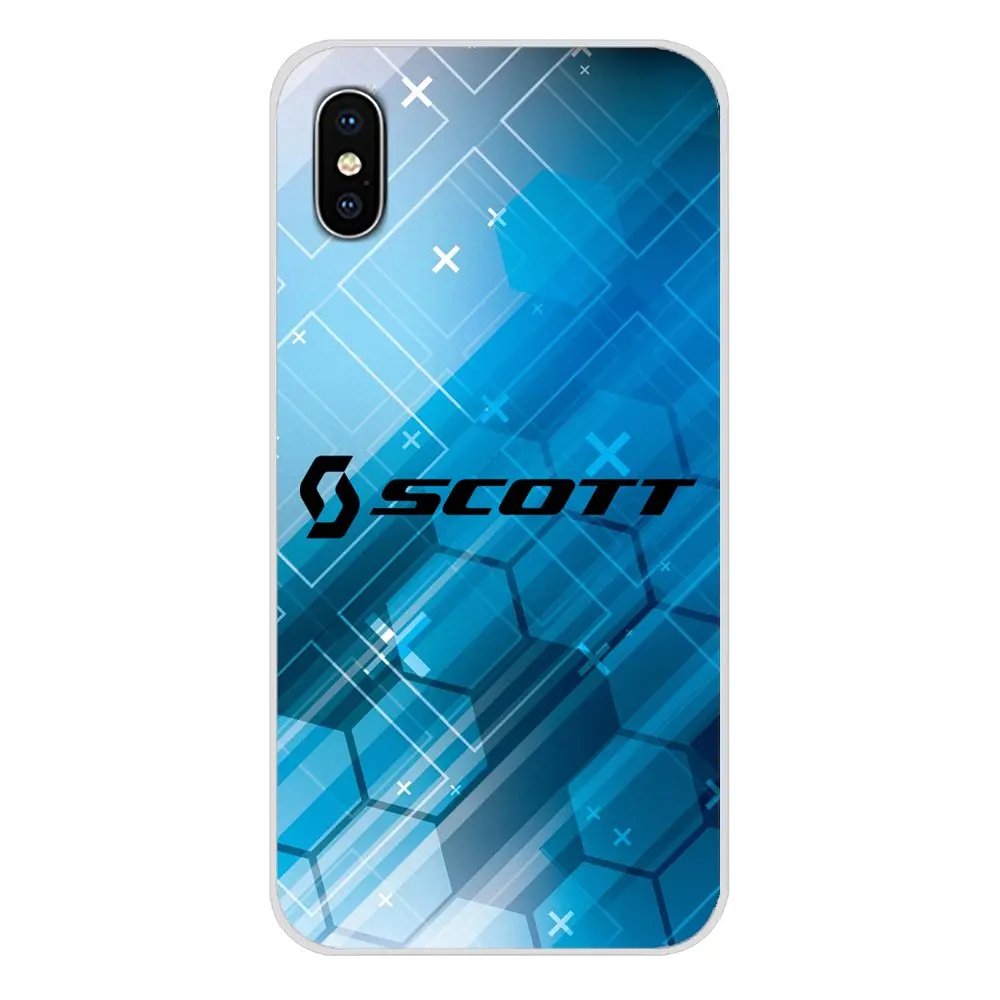 Скотт велосипед езда Спорт логотип прозрачный ТПУ чехол для Samsung Galaxy S4 S5 MINI S6 S7 edge