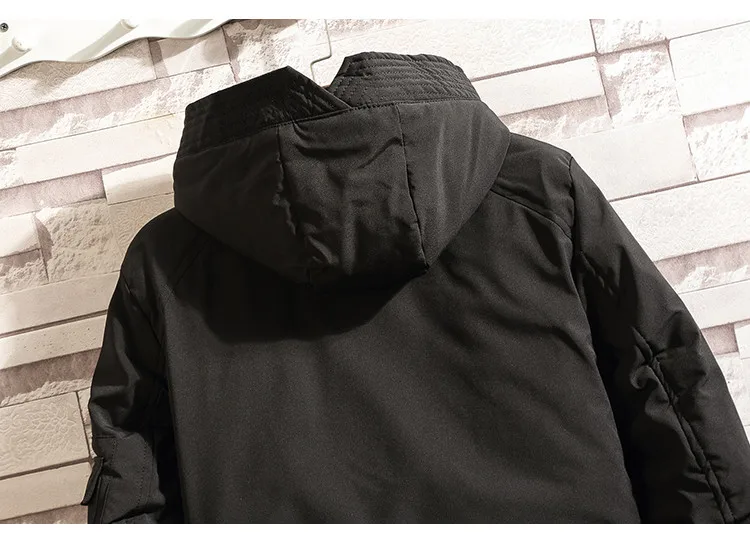 KOLMAKOV Мужская одежда зимние парки для мужчин 4XL, 5XL Высокое качество модная парка с капюшоном Пальто и куртки Homme Брендовое Мужское пальто