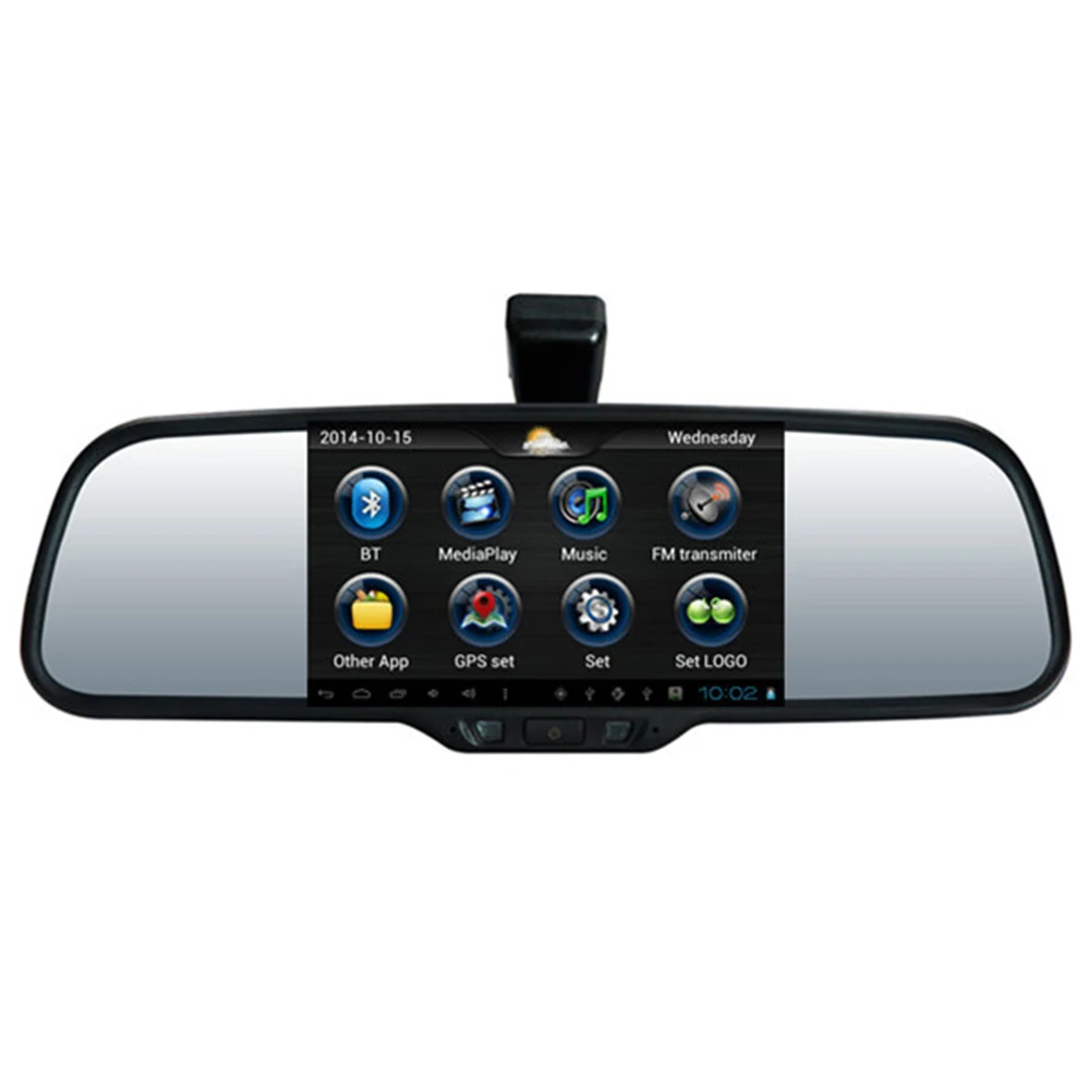 Зеркало заднего вида на Android с сенсорным экраном DVR GPS Bluetooth Wi Fi для BMW Mini купе X1 X3 X5 X6