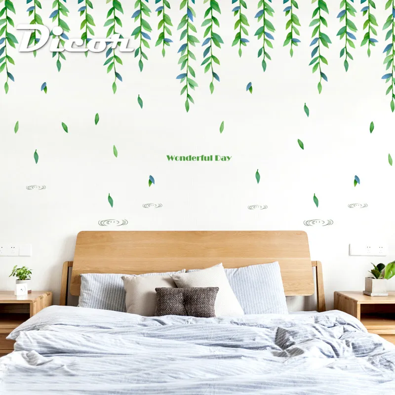 Дикор DIY лес стиль красивые листья креативный для домашнего декора Настенный