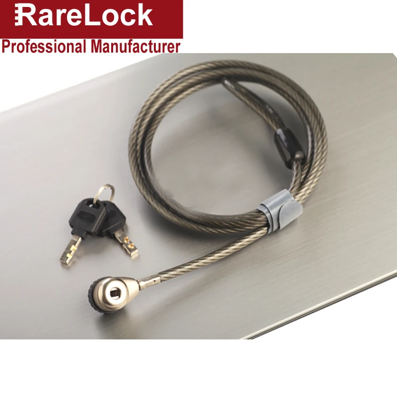 Цинковый сплав 6 мм * 180 проектор для ноутбука противоугонные замки с блокировкой