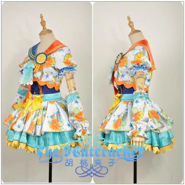 [В наличии] 2018 аниме Love Live Rin Hoshizora Idol Пробуждение SJ форма косплей костюм для