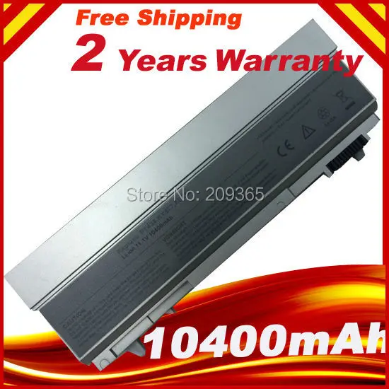 Аккумулятор для ноутбука Dell Latitude E6400 E6410 E6500 E6510 PT434 PT435 PT436 PT437 10400 мАч 12 ячеек