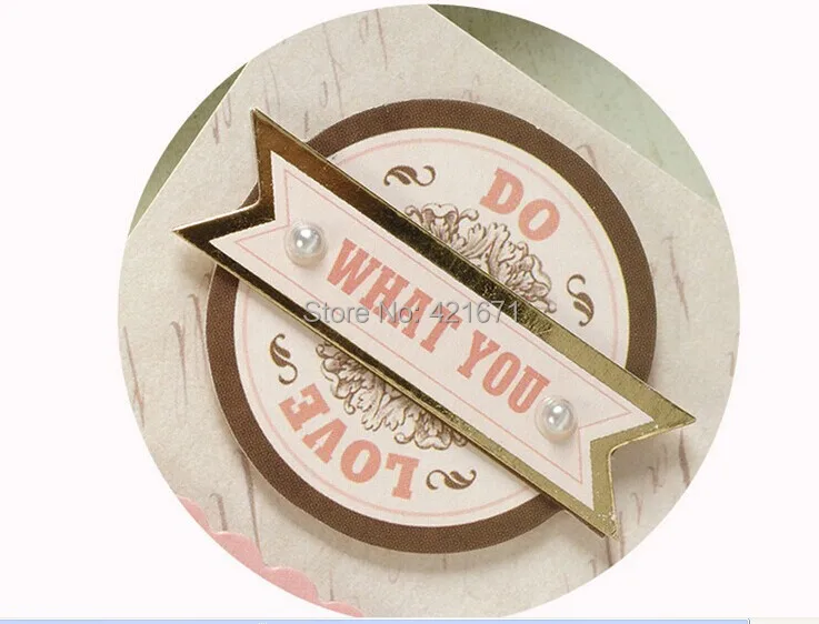 New Arrivals Fashion Dazzling 2sets/lot retro Blessings label 3D Decorating Stickers Set DIY Photo Album Scrapbooking Kit | Дом и сад