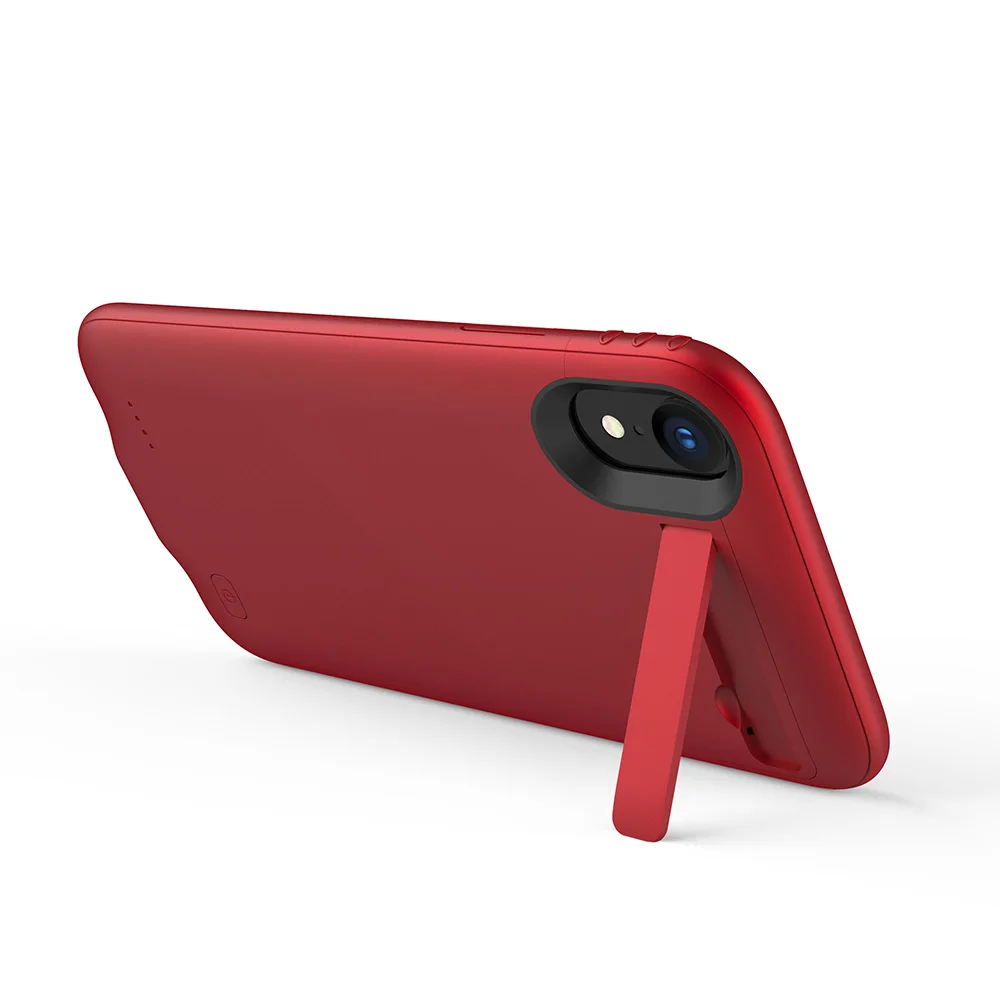 Умный чехол XGODY 5200 мАч для iphone XR XSMAX зарядки внешних аккумуляторов с держателем