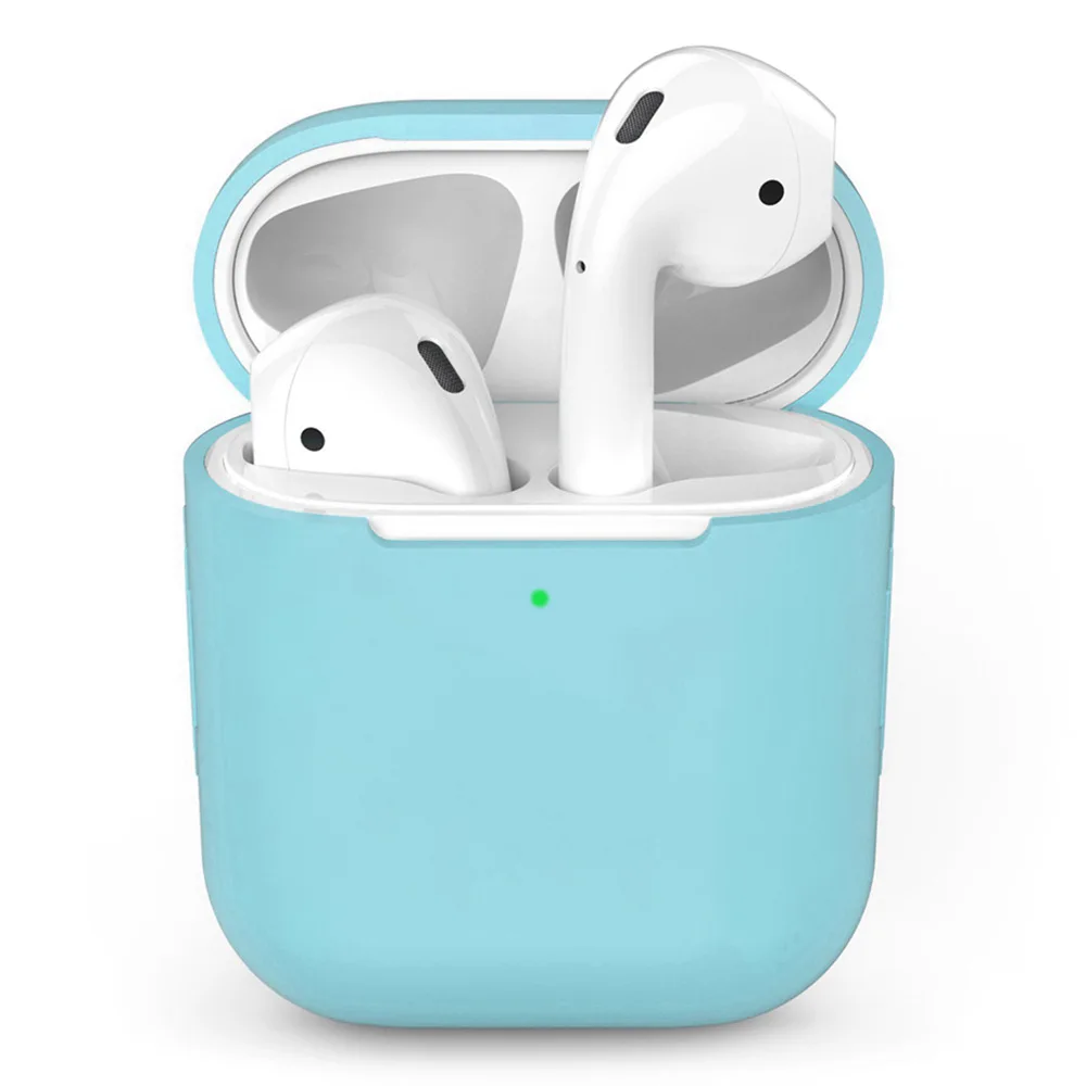 FIFATA Earphone Silicone Cover Case For Apple AirPods 2 Wireless Bluetooth Headphone Full Protective Silm | Электроника