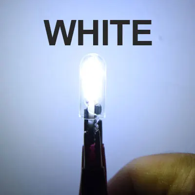 Белый ATcomm 10 шт. T10 светодиодный светильник RGB теплый белый 4300K 12V W5W светодиодный светильник Canbus для автомобиля s Лампочка Авто интерьерные лампы Обратный указатель поворота светильник - Испускаемый цвет: Белый