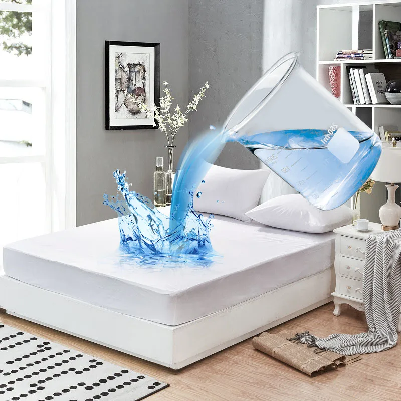 Трикотажная ткань стеганый водонепроницаемый матрац подкладка покрытие супер