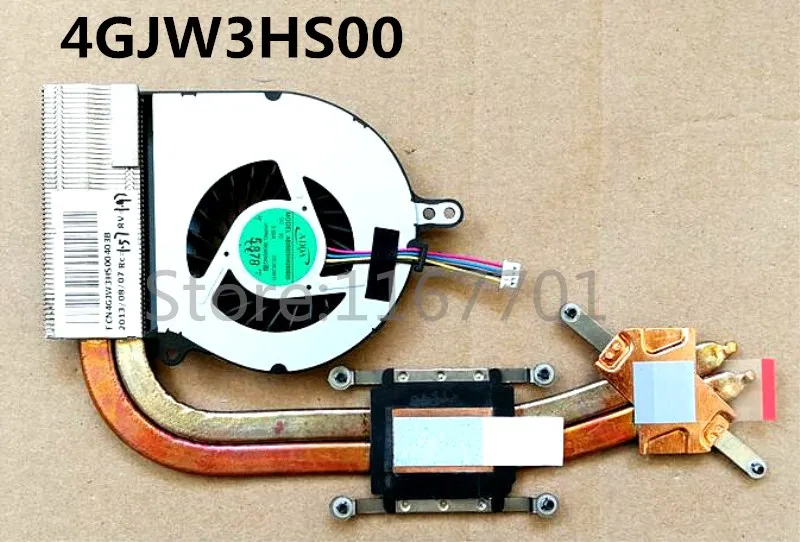 

New Original Laptop/Notebook CPU Cooling radiator heatsink fan for Hasee Q480 Q480S K470 K470N K480N K570C K610D A40L 4GJW3HS00