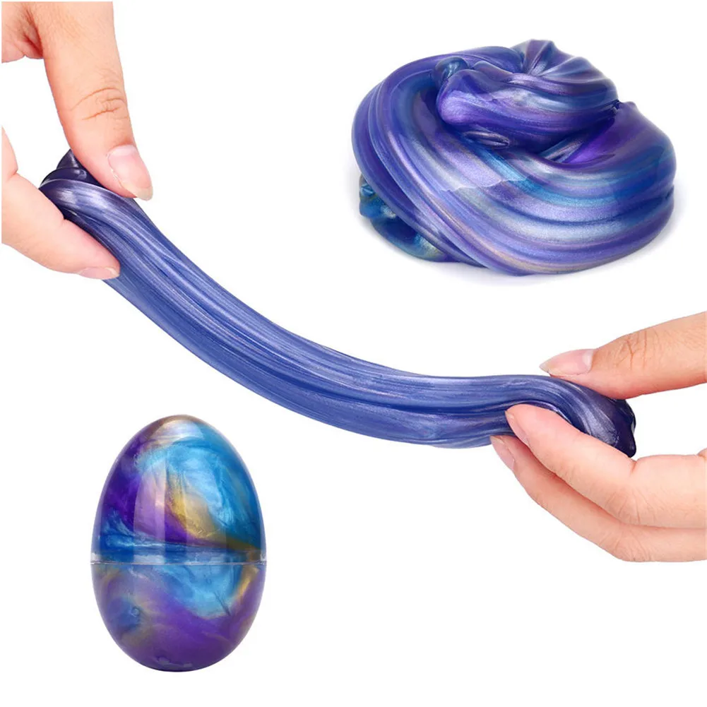 Слизи шар кристалл пушистые игрушки DIY Slimes облако клей мягкая глина антистрессовый светильник Пластилин антистресс игрушки Лизун для детей яйцо