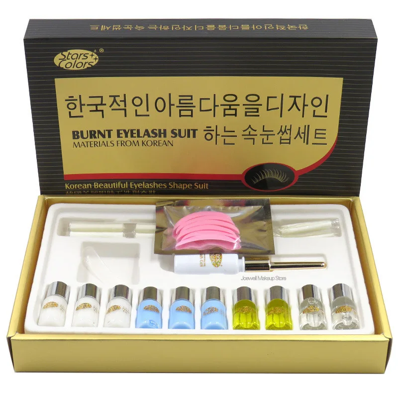 Набор для завивки ресниц клей стойкий наращивания водонепроницаемый ресниц|Клей