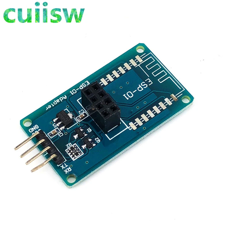 ESP8266 ESP-01 серийный WiFi беспроводной адаптер модуль 3,3 V 5V Esp01 коммутационные адаптеры pcb совместимый для arduino