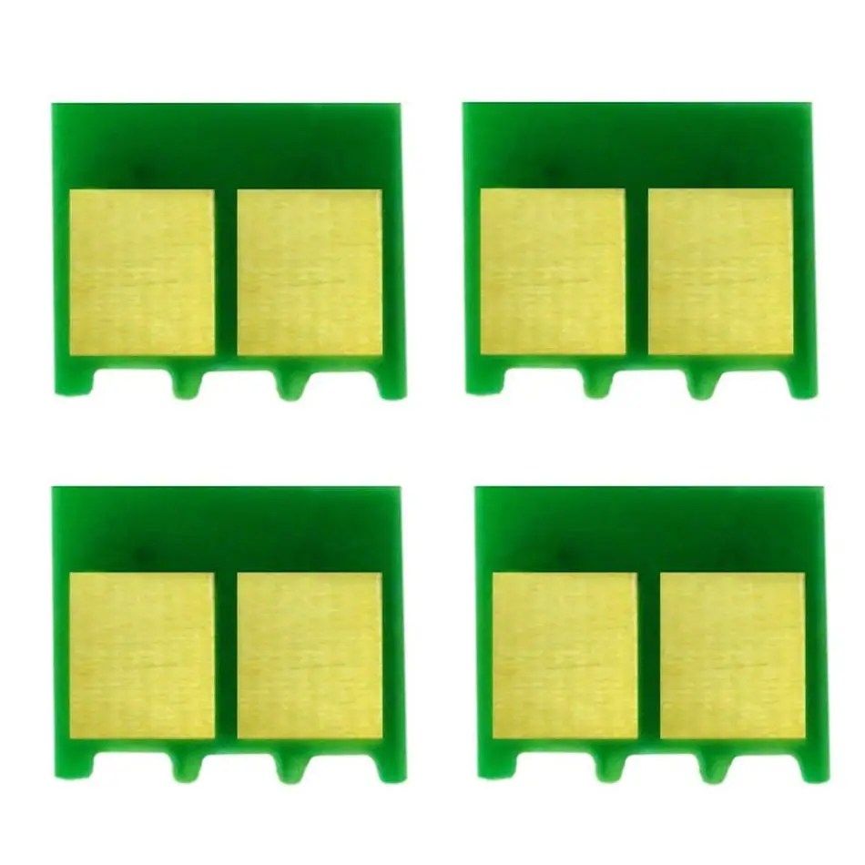 Оригинальные 2017 новые [Hisaint] 4PK (BCMY) чипы для заправки тонера HP 1025 CE310 CE311 CE312 CE313