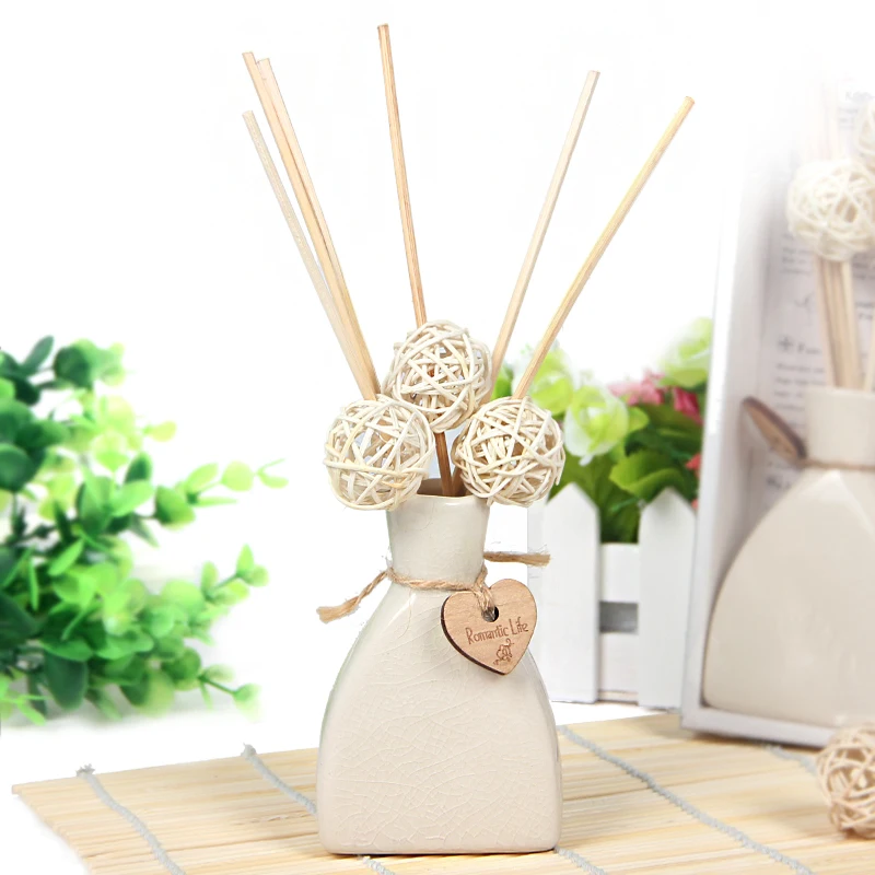Пустые Керамические ароматические палочки из ротанга для гостиной офиса спальни