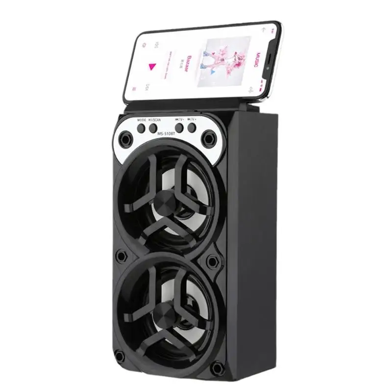 Беспроводной динамик для помещений, улицы, Bluetooth, одиночный портативный динамик, s bass, Красочный светодиодный громкий динамик, поддержка TF карты, USB, FM радио