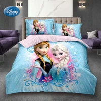 disney frozen elsa anna cinderella snow white princess 3d bedding set childrens girls duvet cover set bedlinen decor single