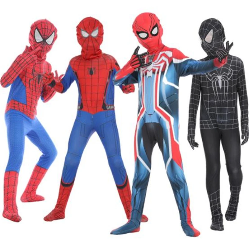 Костюм Человека-паука для костюмированной вечеринки на Хэллоуин костюм