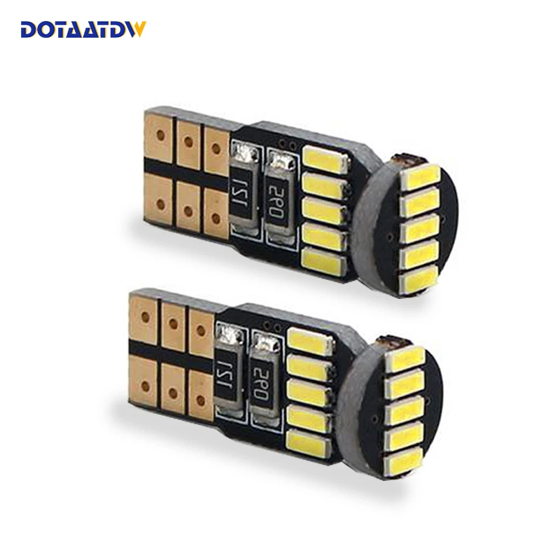 2x супер яркий T10 W5W 168 4014 CREE чип 12В Автомобильный LED авто зазор Двери Чтения