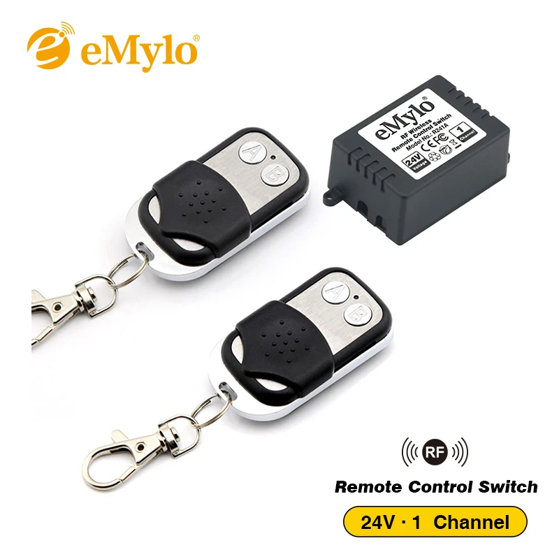 EMylo RF DC 24 в беспроводной обучающий пульт дистанционного управления выключатель