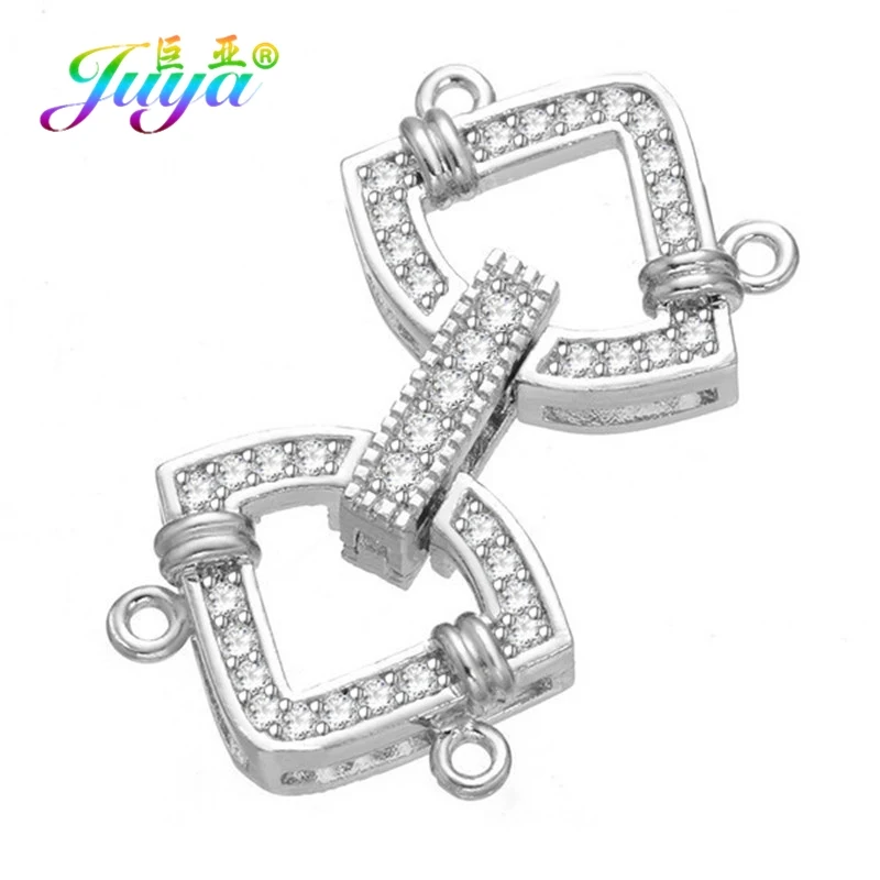 White Gold Аксессуары для ювелирных изделий DIY, аксессуары для браслетов из натурального камня, ожерелья с жемчугом, сделай сам - Цвет: White Gold