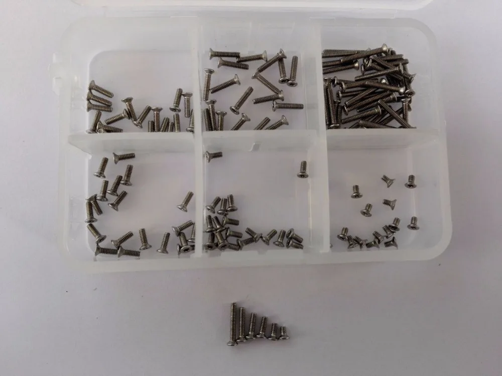 140 шт. набор болтов с потайной головкой M1.6 Torx T & TX|countersunk head screw|screw flatquality screws |