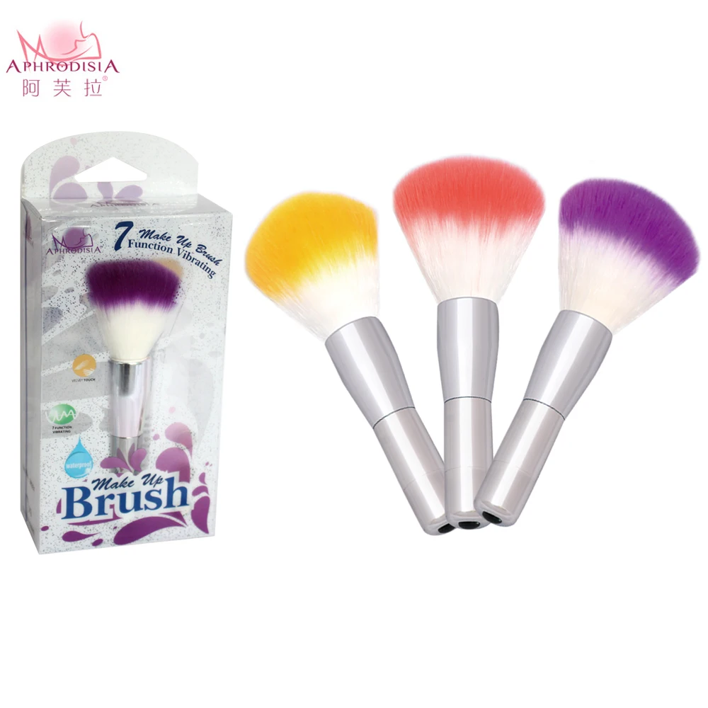 Афродизиа Мода Макияж 7 модель Вибрирующая щетка вибратор Стимулятор клитора