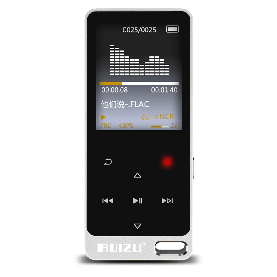 Оригинальный ruidu X19/X05S полностью металлический сенсорный экран HIFI MP3 плеер