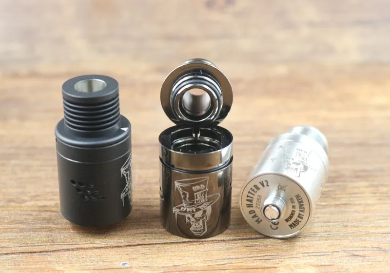 Оригинальный Advken Безумный Шляпник мини полная механическая mod с rda танк и 18650 2600