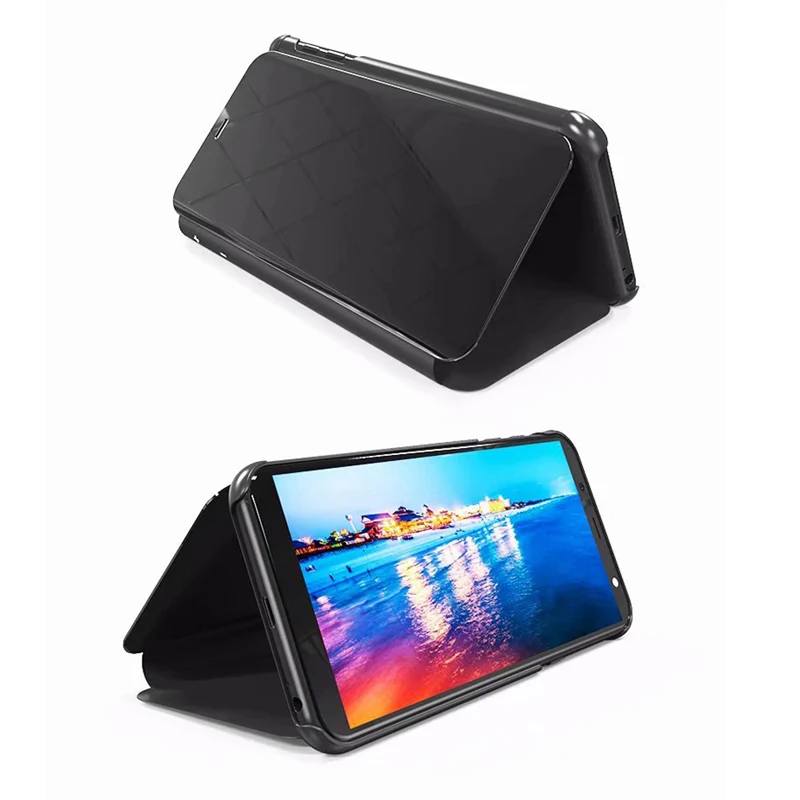 Фото Умный зеркальный флип чехол для samsung Galaxy S8 S9 плюс S10 S10e S7 край S6 Note 9 8 J7 J5 2016 A6 A8 J4 J8 J6 Умный зеркальный флип чехол для samsung Galaxy S8 S9 плюс S10 S10e S7 край S6 Note 9 8 J7 J5 2016 A6 A8 J4 J8 J6