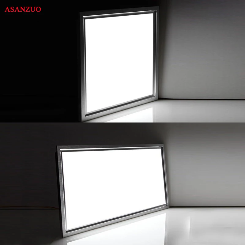 3 шт. 300x300 300x450 300x600 595x595 300x1200 600x600 Ультра тонкая плоская led панель с светильник s 14 Вт 20 Вт 24 Вт/48 Вт офисная вниз светильник