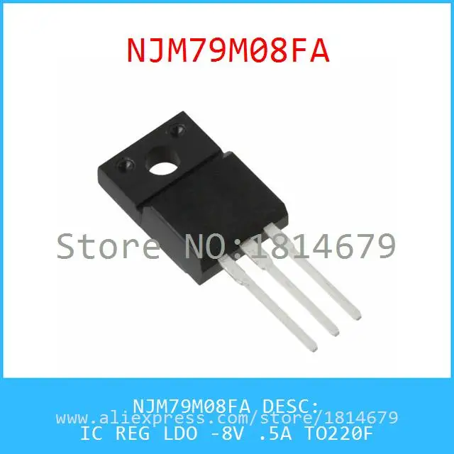 Бесплатная Доставка 5 Шт./лот NJM79M08FA IC REG LDO 8 В. 5A TO220F 79M08 NJM79M08|shipping agen|shipping pointshipping