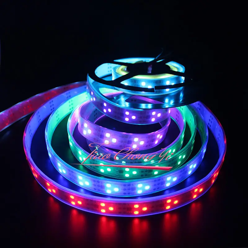 5 м 90 светодиодный/м 450 светодиодный WS2811 IC 5050 RGB пиксель полоса индивидуальный
