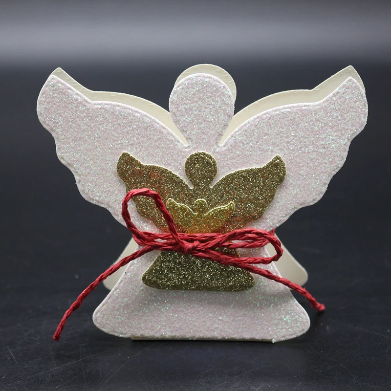 

ZhuoAng Little angel's hug Metal Cutting Mold DIY Scrapbook Album Decoration Supplies Clear Stamp DIY Paper Card