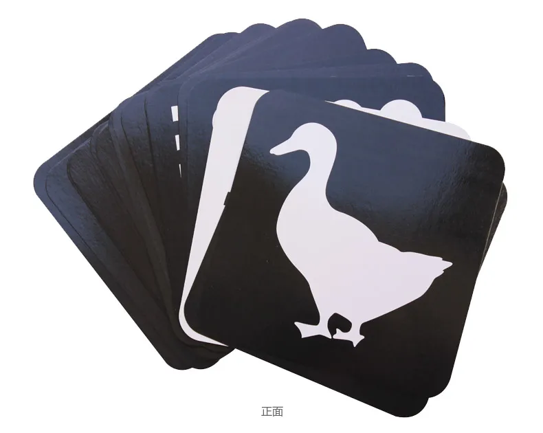 Визуальная тренировочная открытка для новорожденных черные и белые открытки