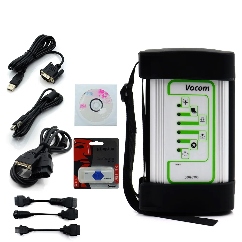 VOCOM B USB Высокое качество для Vol-vo 88890300 Vocom интерфейс для Vol-vo/UD/Mack грузовик Диагностика Vocom 88890300 для Vol-vo Vcads - Цвет: VOCOM B USB