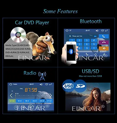 Автомобильный DVD плеер 2 Din с GPS Bluetooth беспроводной аудиоприемник 6 дюйма