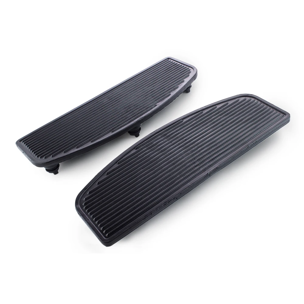 Motorcycle Front Rubber Rider Insert Floorboard Footpeg Footrest Pad Footboard For Harley Touring Road King Electra Street Glide |